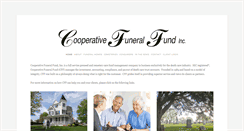 Desktop Screenshot of cooperativefuneralfund.com